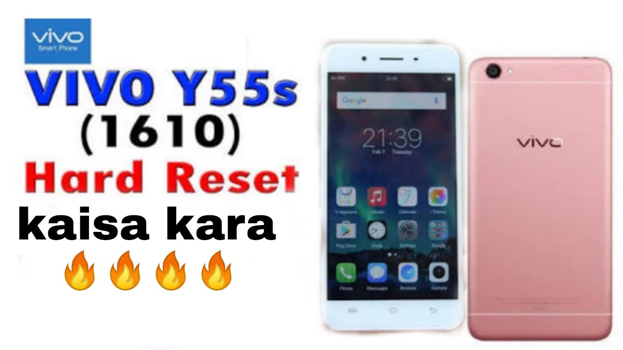 Vivo y55s(1610) full restore factory and erase internal storage/ Hindi/it's Mohit bhai