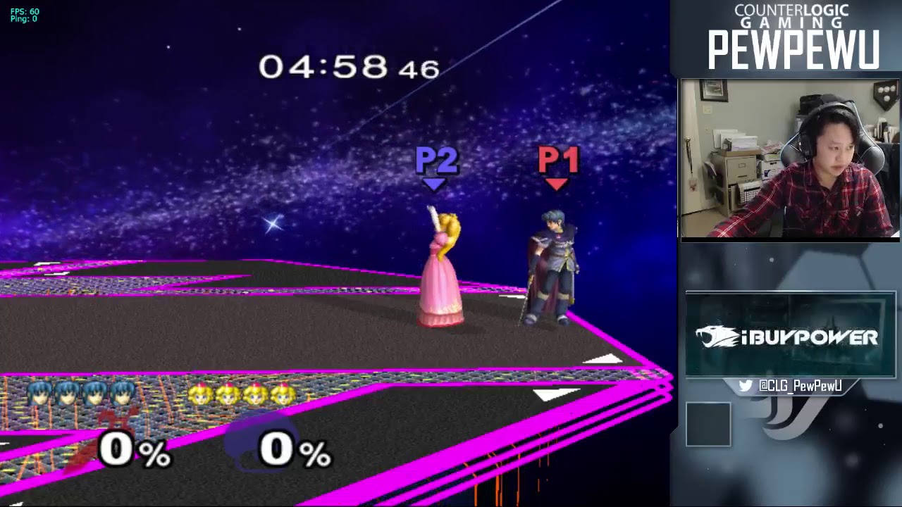 PewPewUniversity: Marth's Ledge Stall