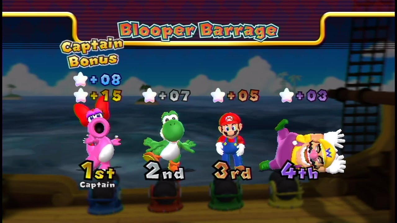 Mario Party 9 #34 Magma Mine (Birdo Vs Mario Vs Wario Vs Yoshi)