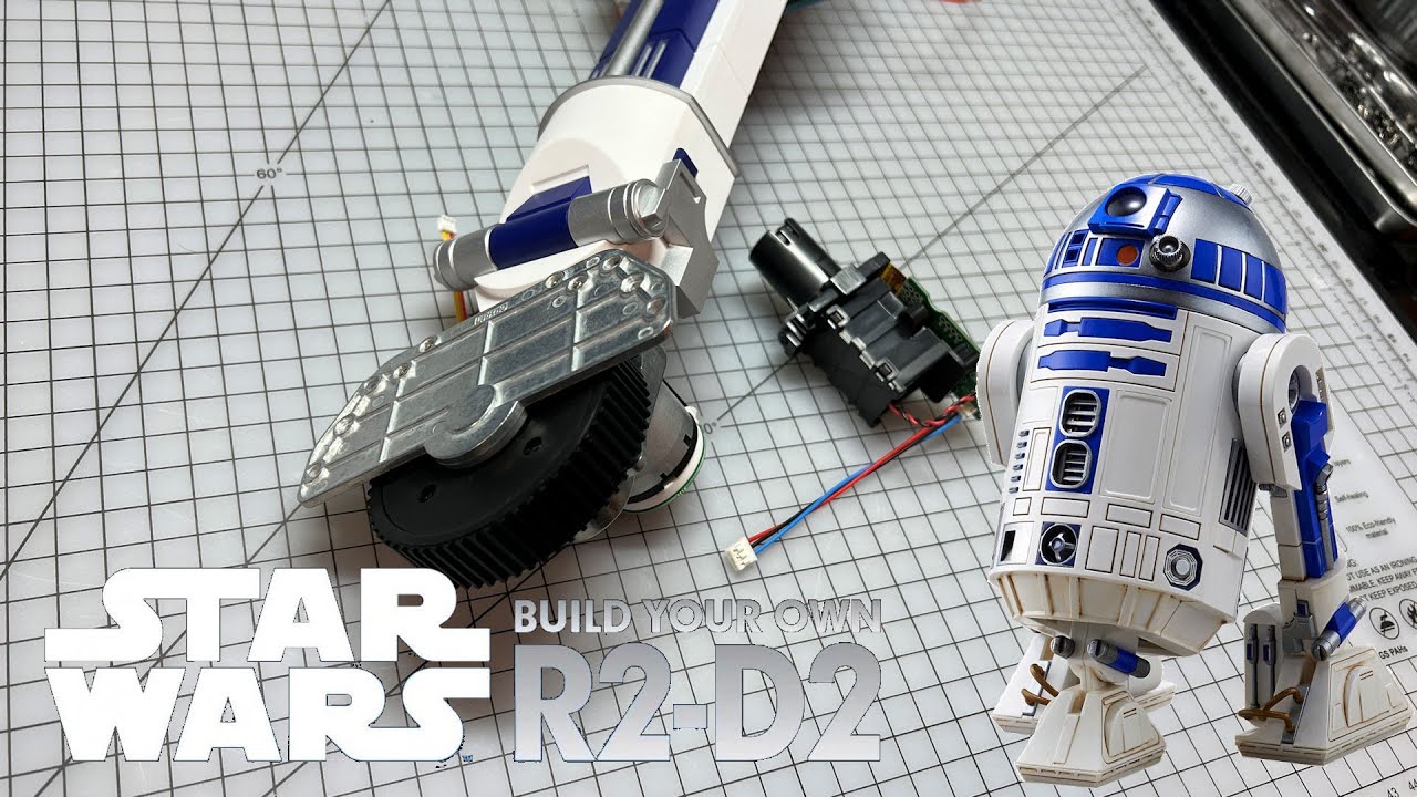Собери свой R2-D2 — Комплект 8 — Этапы 27–30 — Проектор и завершение сборки ноги