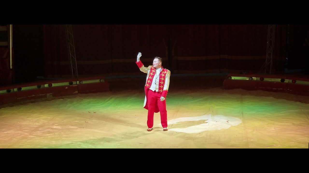 Clown Patrick, circo Paolo Orfei + Acquatico. Monteforte Irpino (AV), aprile 2022