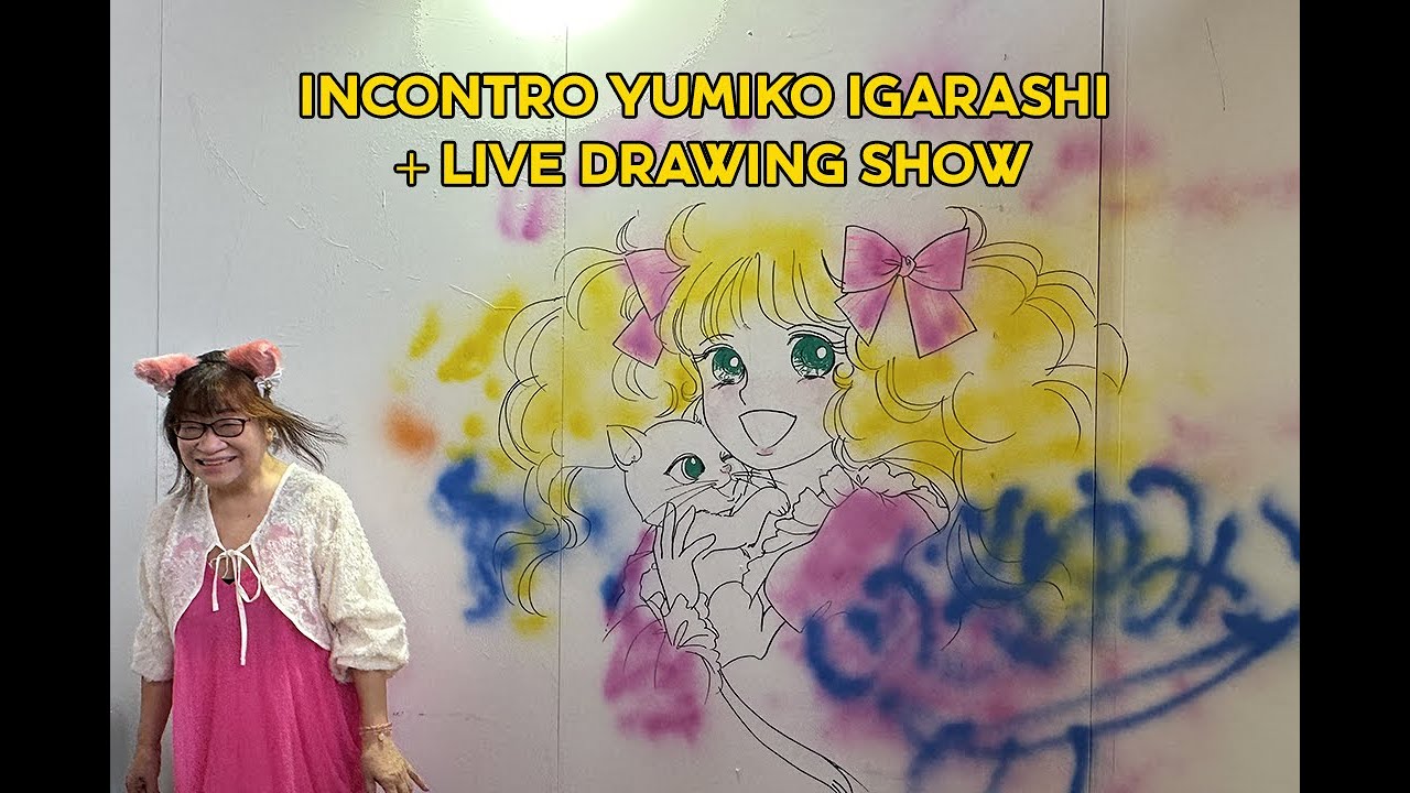 INCONTRO CON YUMIKO IGARASHI + LIVE DRAWING SHOW ITALY 2023