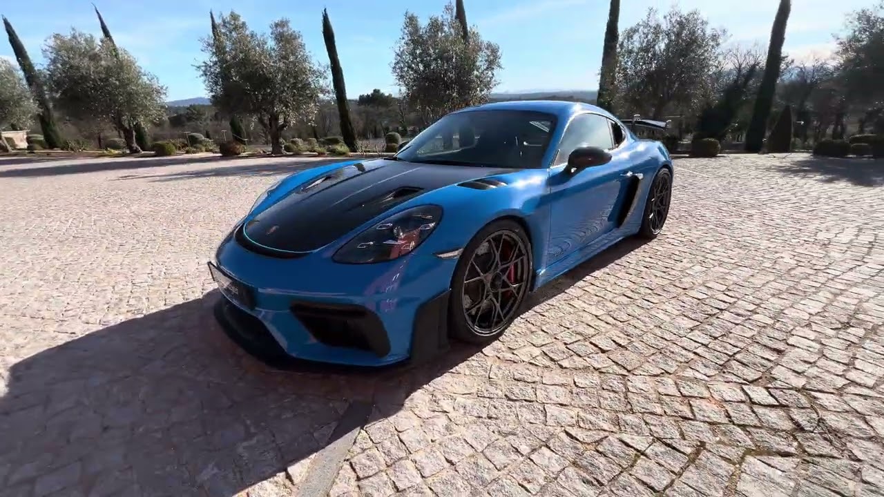 Our Porsche 718 GT4 RS - Shark blue