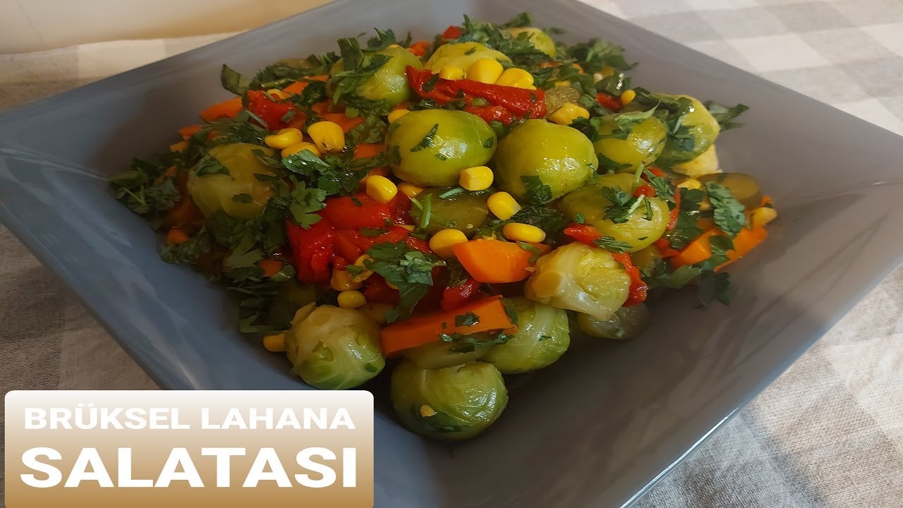 BRÜKSEL LAHANA SALATASI I LEZZETİNE DOYAMAYACAKSINIZ💯