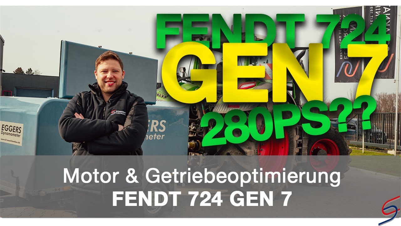 Motor & Getriebeoptimierung - Fendt 724 (GEN7)  - Motor Tuning 280PS???