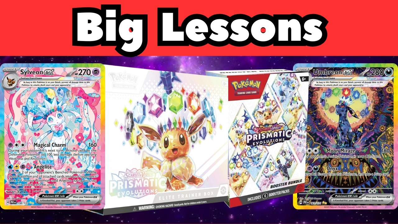 Чему репринты Prismatic Evolutions научили инвесторов в Pok&eacute;mon