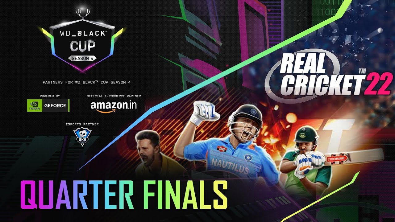 [HINDI] [ Real Cricket 22 ] Sonu Singh vs Vaibhav Shinde (Bo3) | WD Black Cup Season 4 | QF Day 2