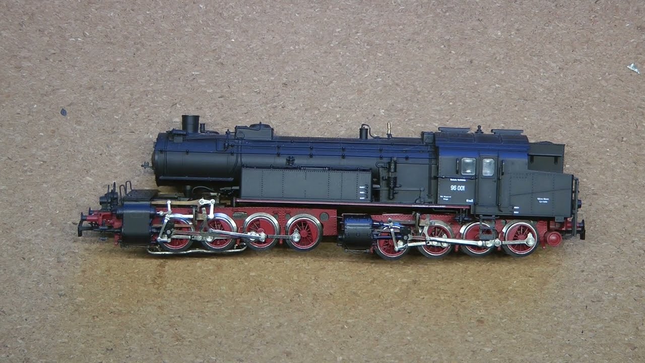 Wolfgangs Märklin Modellbahn br96 von Martin wird Digital
