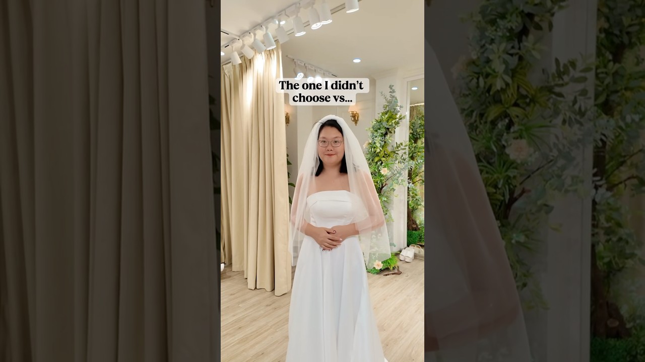 Wedding dress reveal