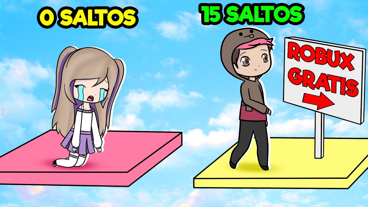 ROBLOX PERO TENEMOS SALTOS LIMITADOS