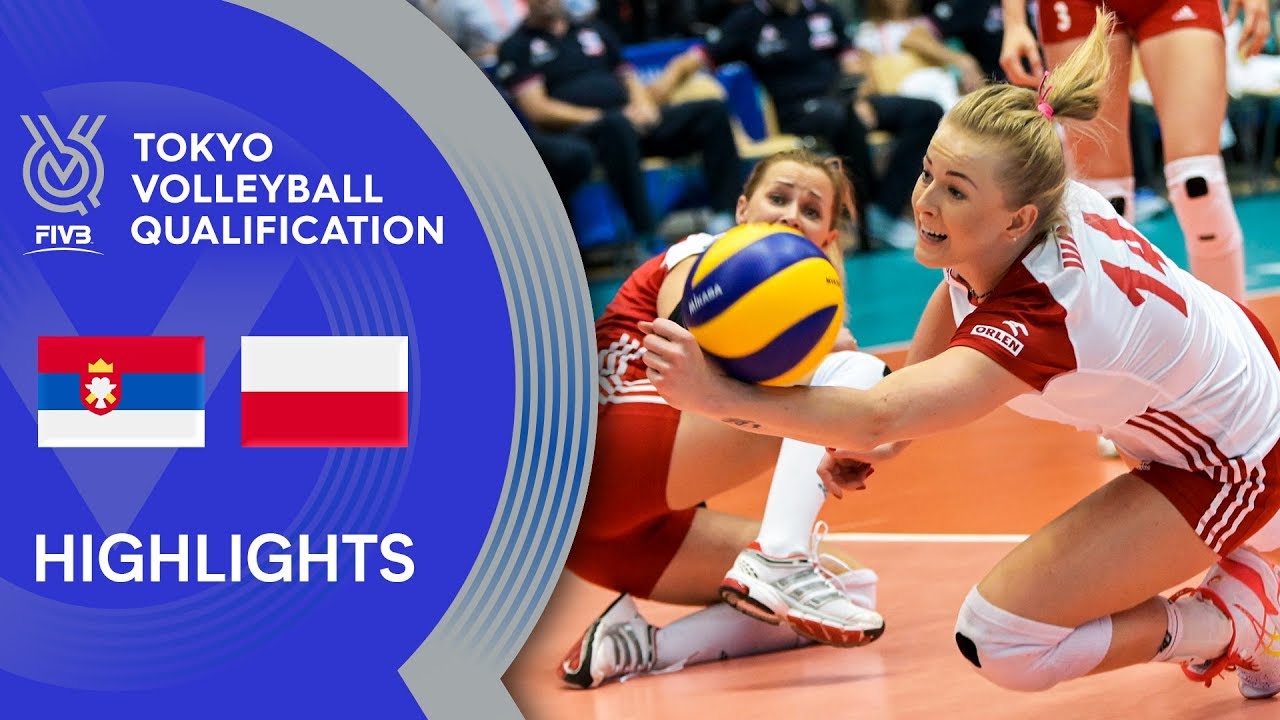 SERBIA vs. POLAND - Highlights Women | Volleyball Olympic Qualification 2019