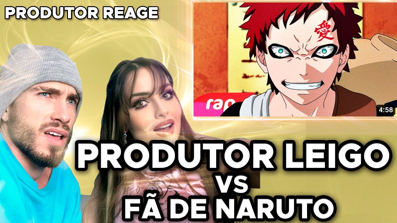 NERD HITS - Rap do Gaara (Naruto) | PRODUTOR LEIGO X FÃ DE NARUTO - NOSSA QUE VIBE!! (REACT)