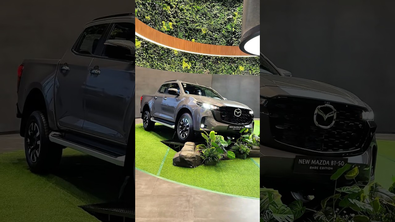 New Mazda BT 50 Black Edition 2025 Super Durable And Premium Pickup