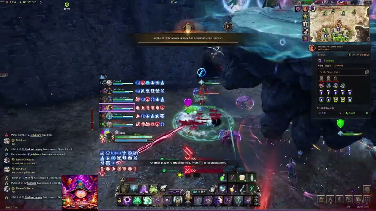 TnL - RDCL Oracle Healer - Insanity Power Ranger Spin Party Having Fun on Siege