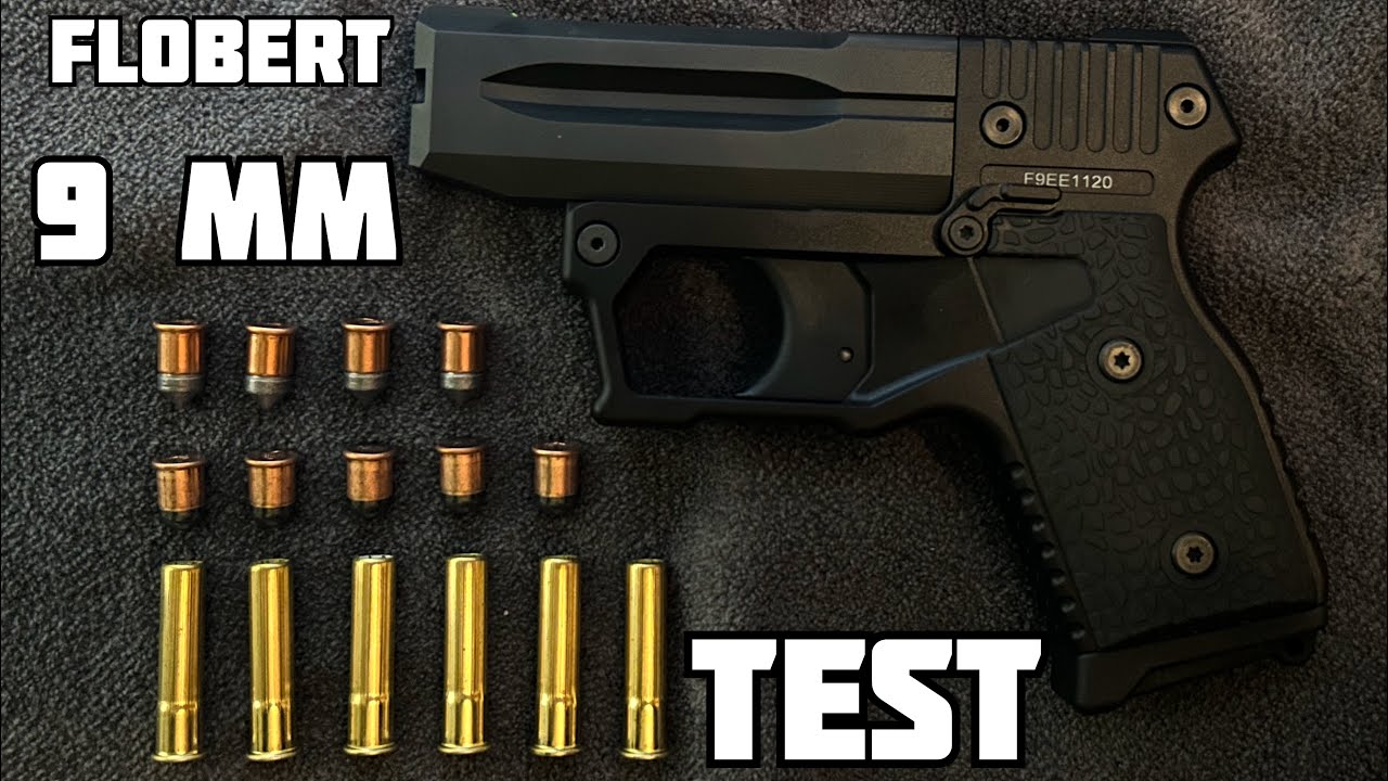 9 MM FLOBERT TEST 2 | DETONICS GLAD LITE F9E