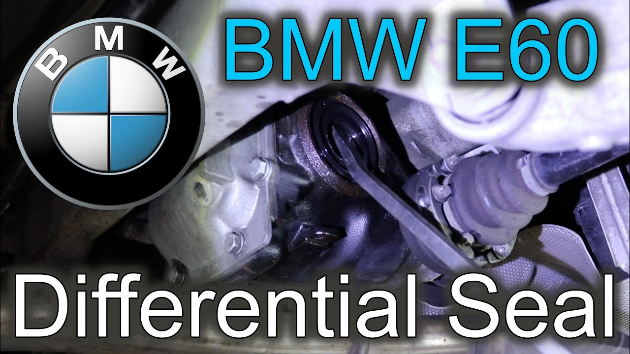 BMW E60 Differential Rear Seal Replacement - DIY Guide (Save Money!)