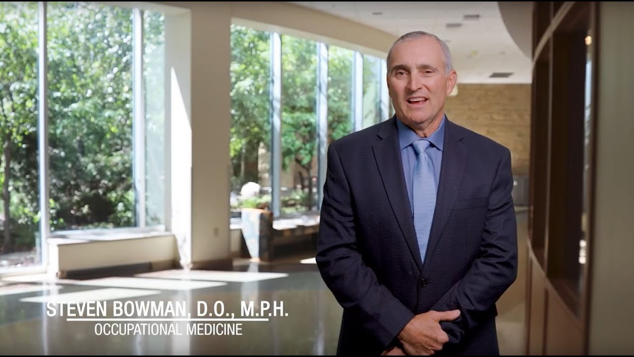 Steven Bowman, D.O., M.P.H., Occupational Medicine - Mayo Clinic Health System