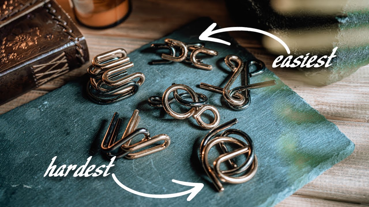 Solving The Entire Classic Metal Puzzle Collection From Crux