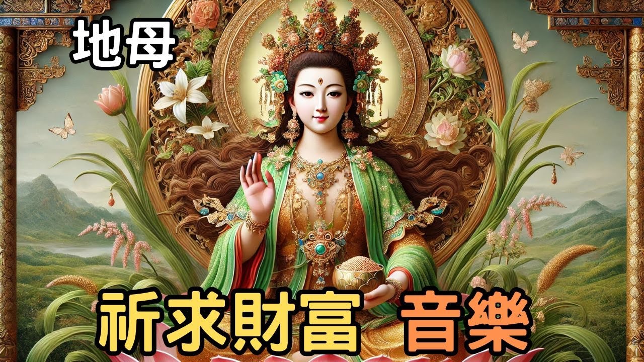 祈求財富：地母心咒之歌｜增長智慧與財寶的佛教音樂｜吸引金錢能量與富裕生活的靜心音樂｜招財開運的冥想音樂｜具備大地滋養力量令人豐收的梵音 Praying for Wealth Blessings