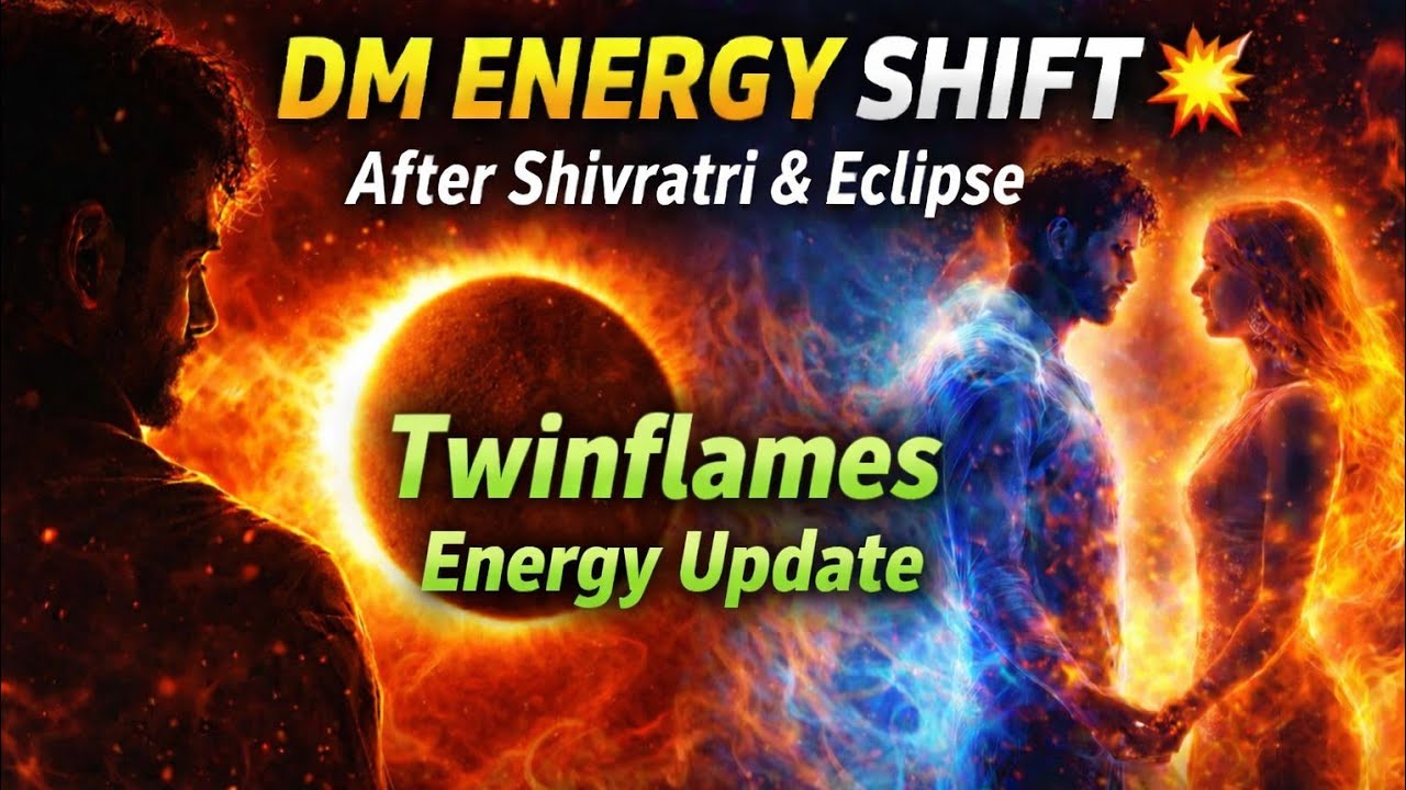 DM Current Energy 🔥 After Shivratri 🔱+ Solar Eclipse💫|Twin Flame Shift☯️