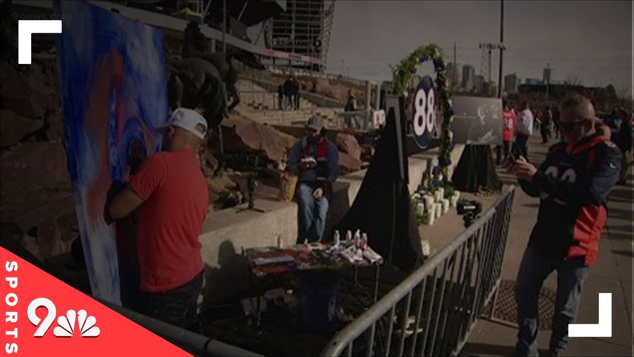 Broncos and fans pay tribute to Demaryius Thomas