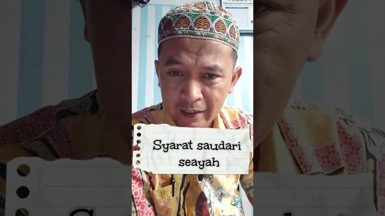 Syarat saudari seayah dapat bagiannya