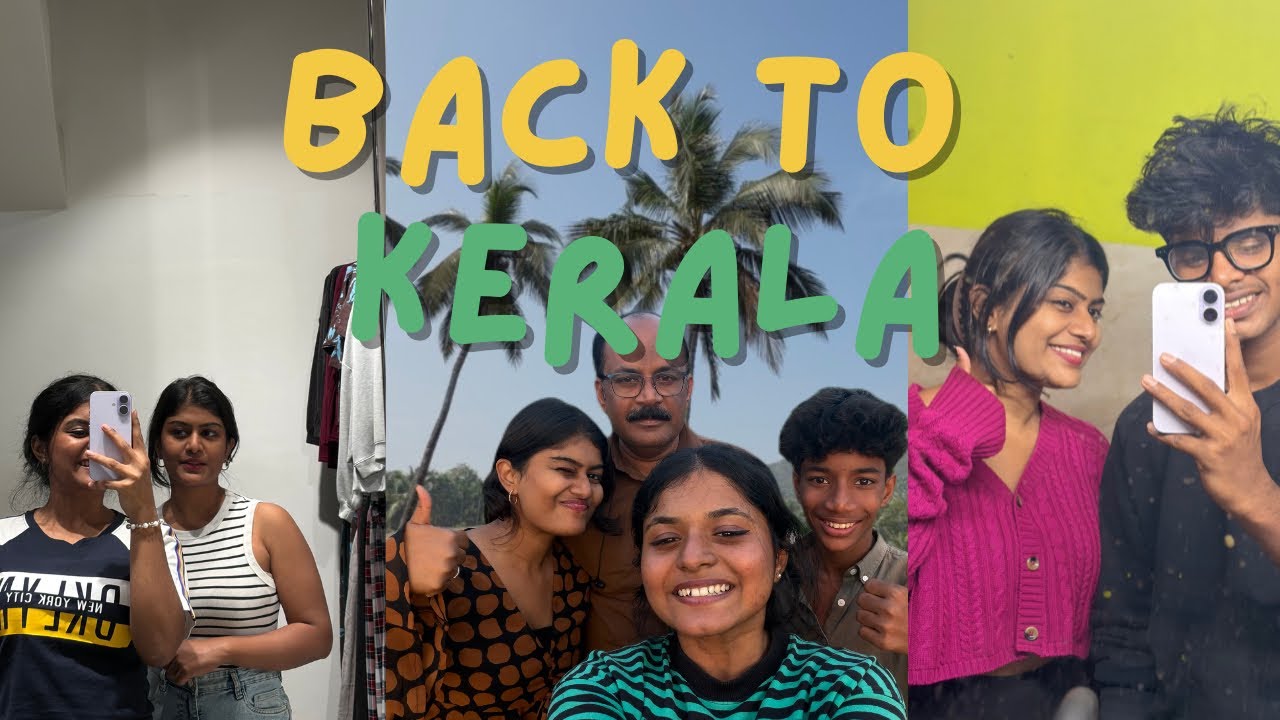 A Day at Amma veed| Back to Kerala 🥹#youtube #family #kerala #minivlog #familyvlog 