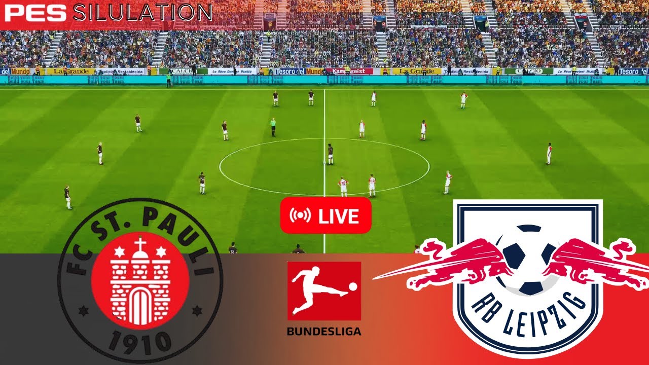 [LIVE] St. Pauli vs RB Leipzig Bundesliga 25/26 Full Match - Video Game Simulation
