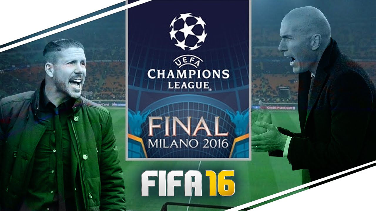 BL DÖNTŐ 2016 🐧 Atletico Madrid VS Real Madrid [FIFA 16]