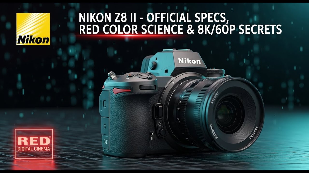 Nikon Z8 II 2026: официальные характеристики, технология цветопередачи RED и секреты 8K/60p