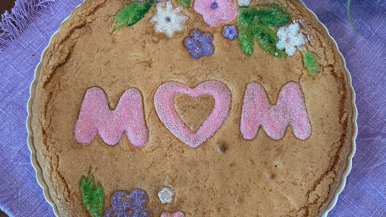 Decorative Snickerdoodle Cookie Tart