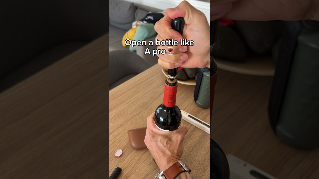 The most elegant wine opener