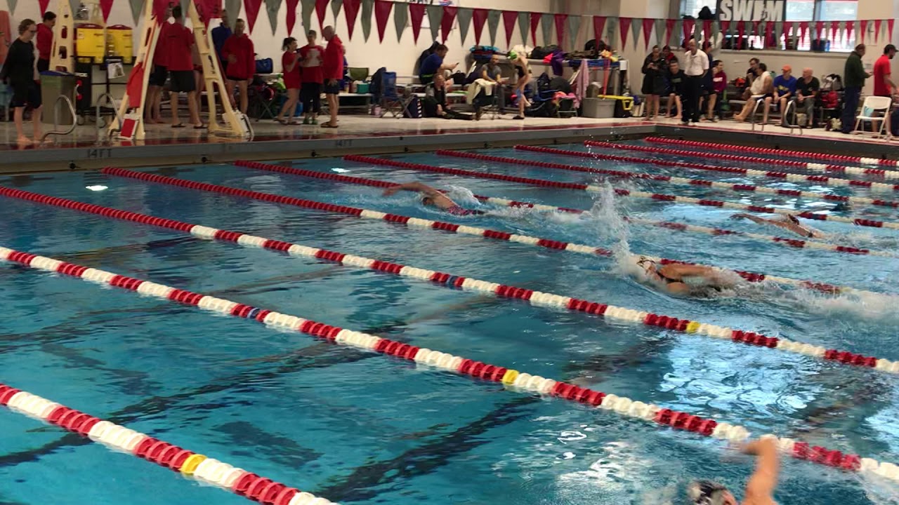 FINA Masters Swimming World Record:  Women's 45-49 100 Free Short Course Meters:  57.89
