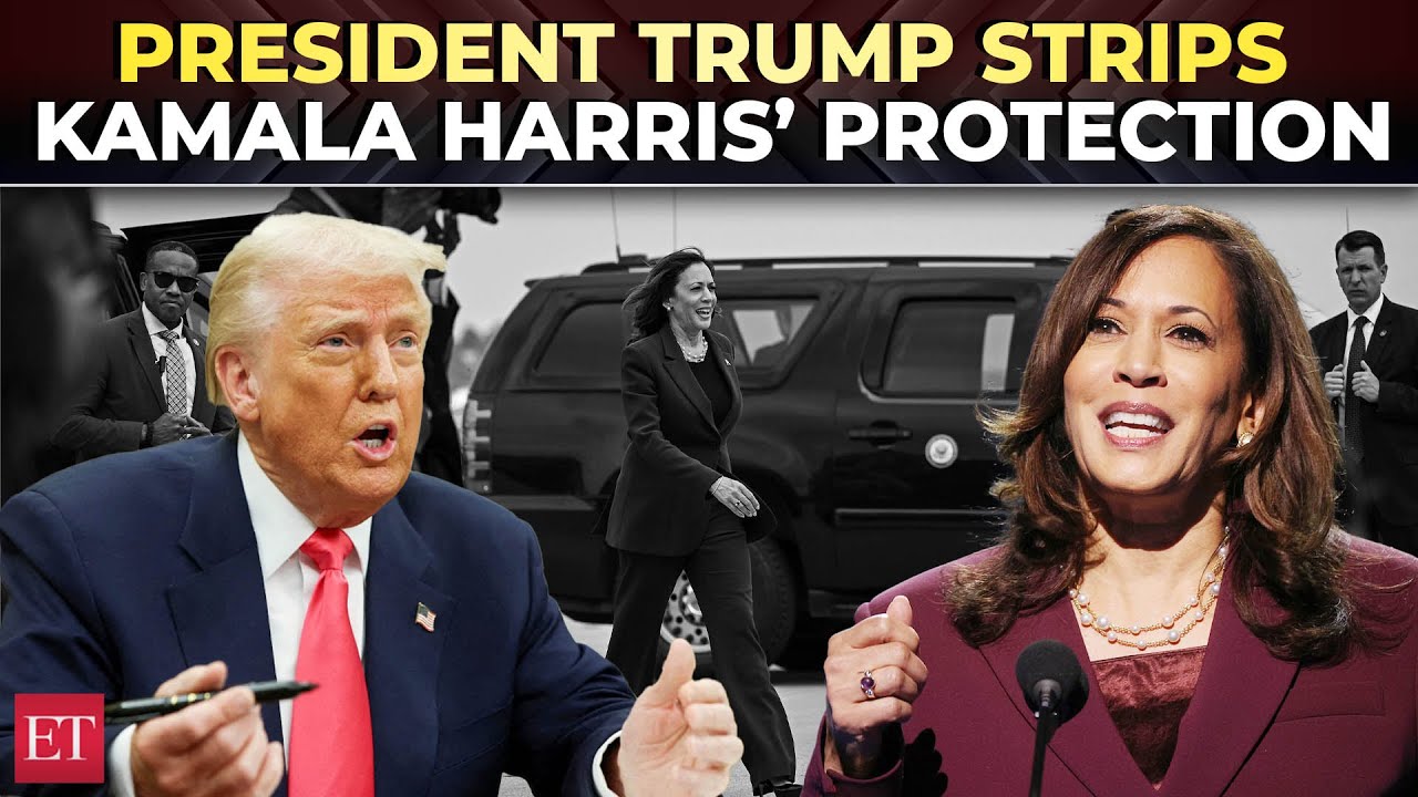 No protection for Kamala Harris? Trump ends Secret Service detail before book tour launch
