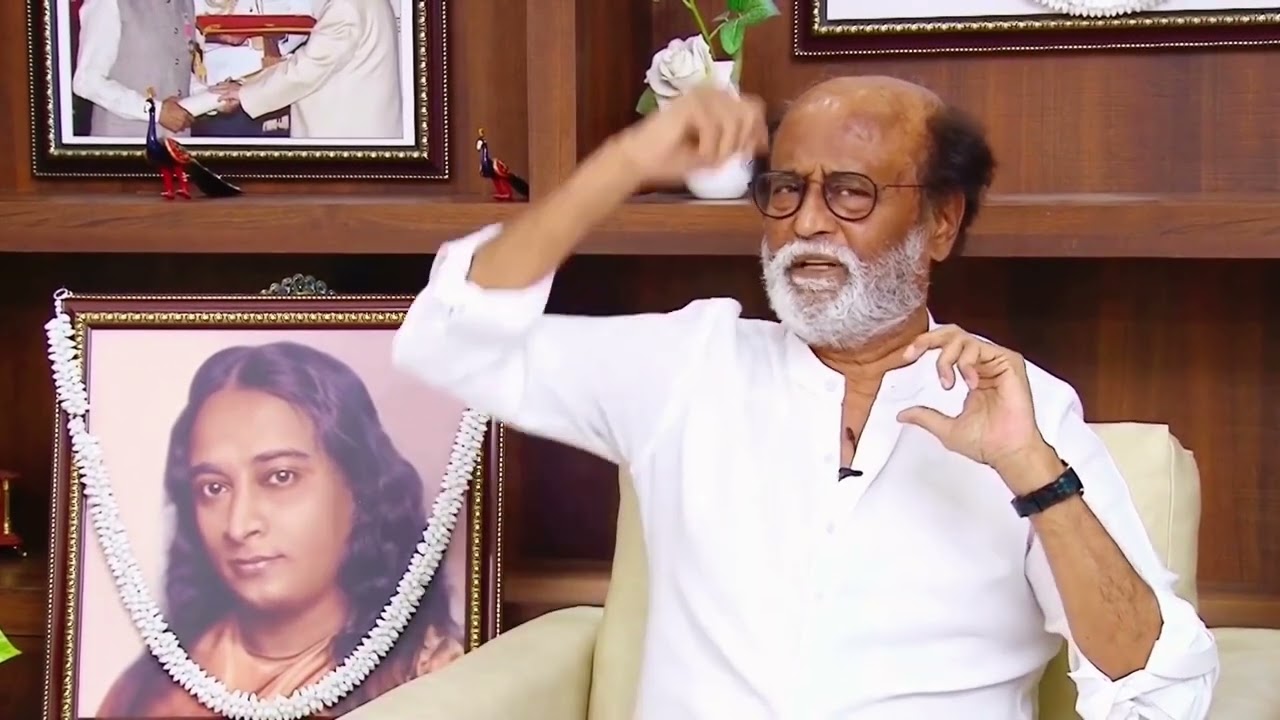 Super Star Rajinikanth speaks about Kriya Yoga and about the book 