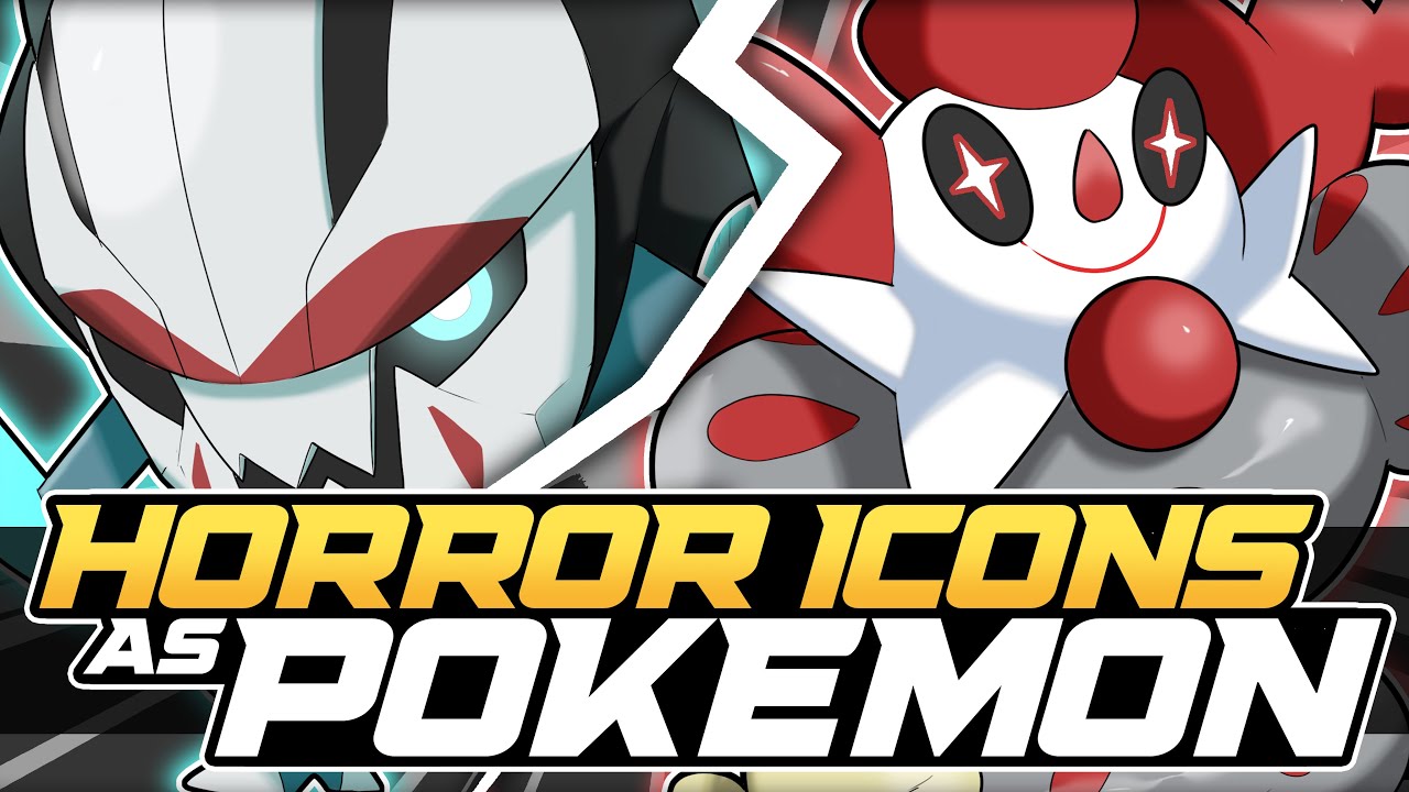 Horror Icons and Slashers as Pokémon!