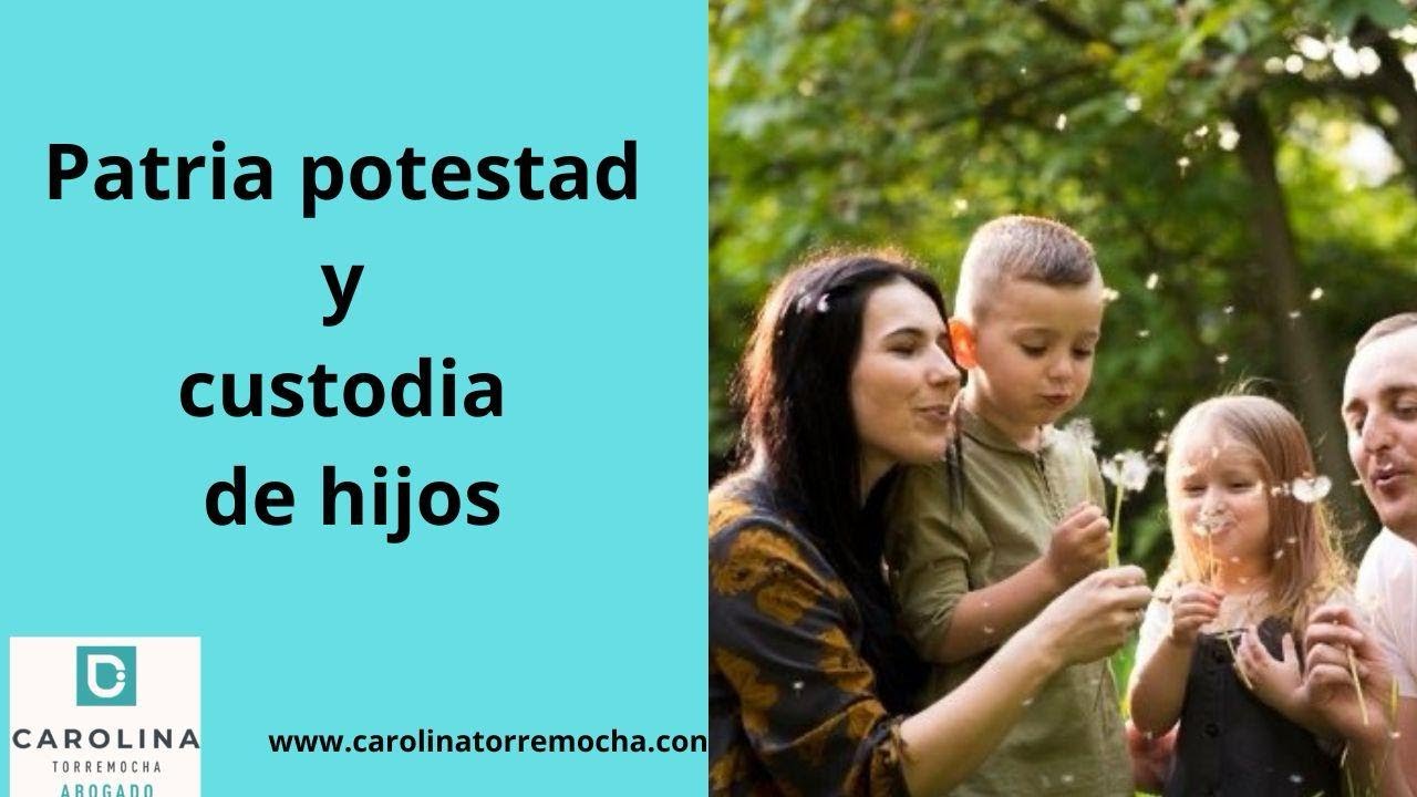 .Patria potestad y custodia de hijos
