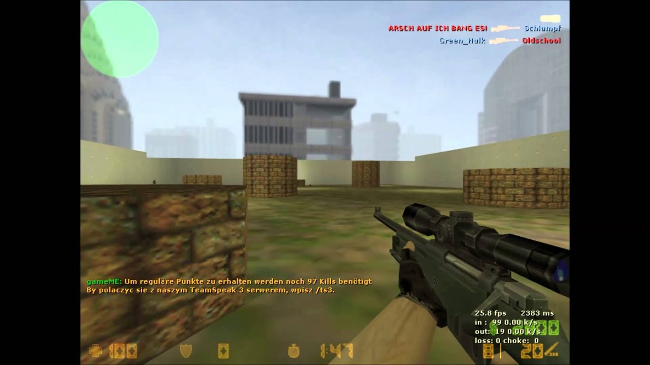 Counter-Strike 1.6 AWP map