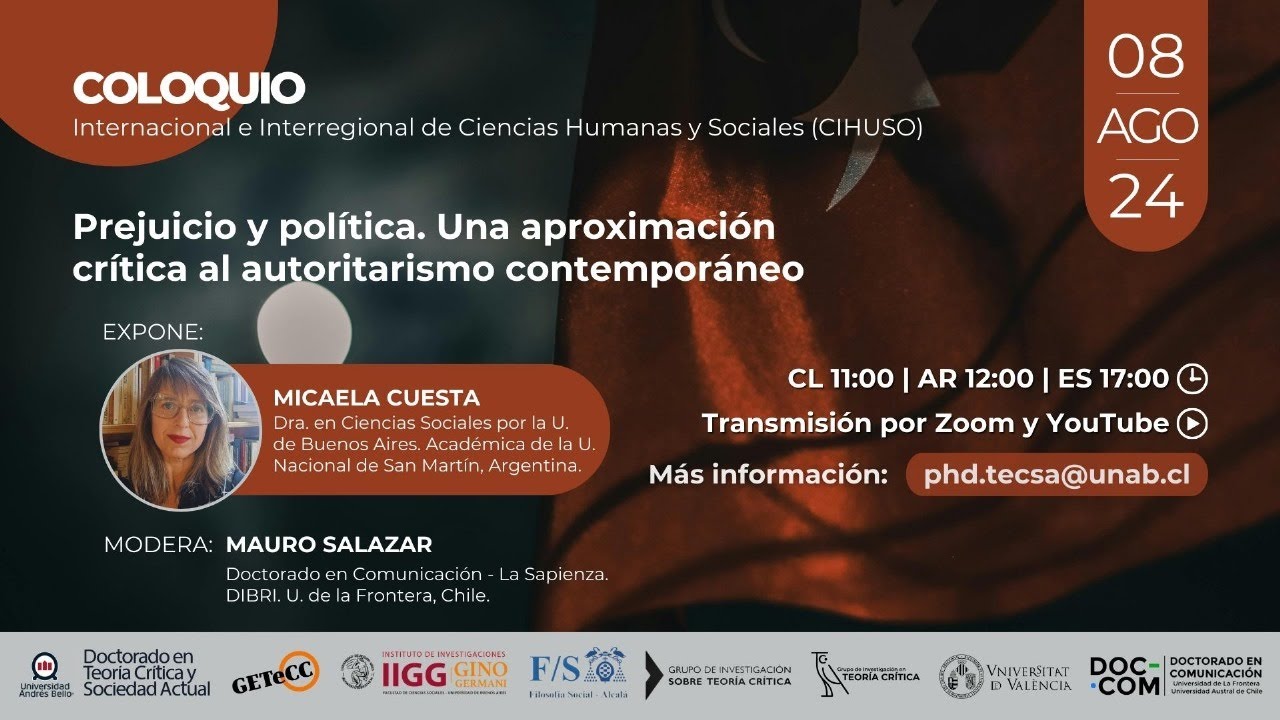 Coloquio CIHUSO - Micaela Cuesta / U. Nacional de San Martín, Argentina