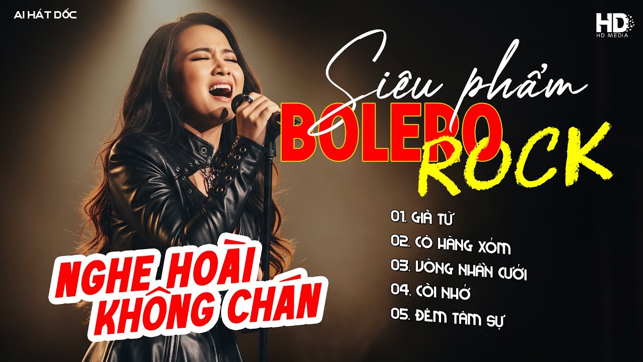 Rock Bolero Nhạc Vàng Phối Mới Nghe Là Thấm - Top 20 Bolero Rock Cover Hay Nhất NGHE HOÀI KHÔNG CHÁN