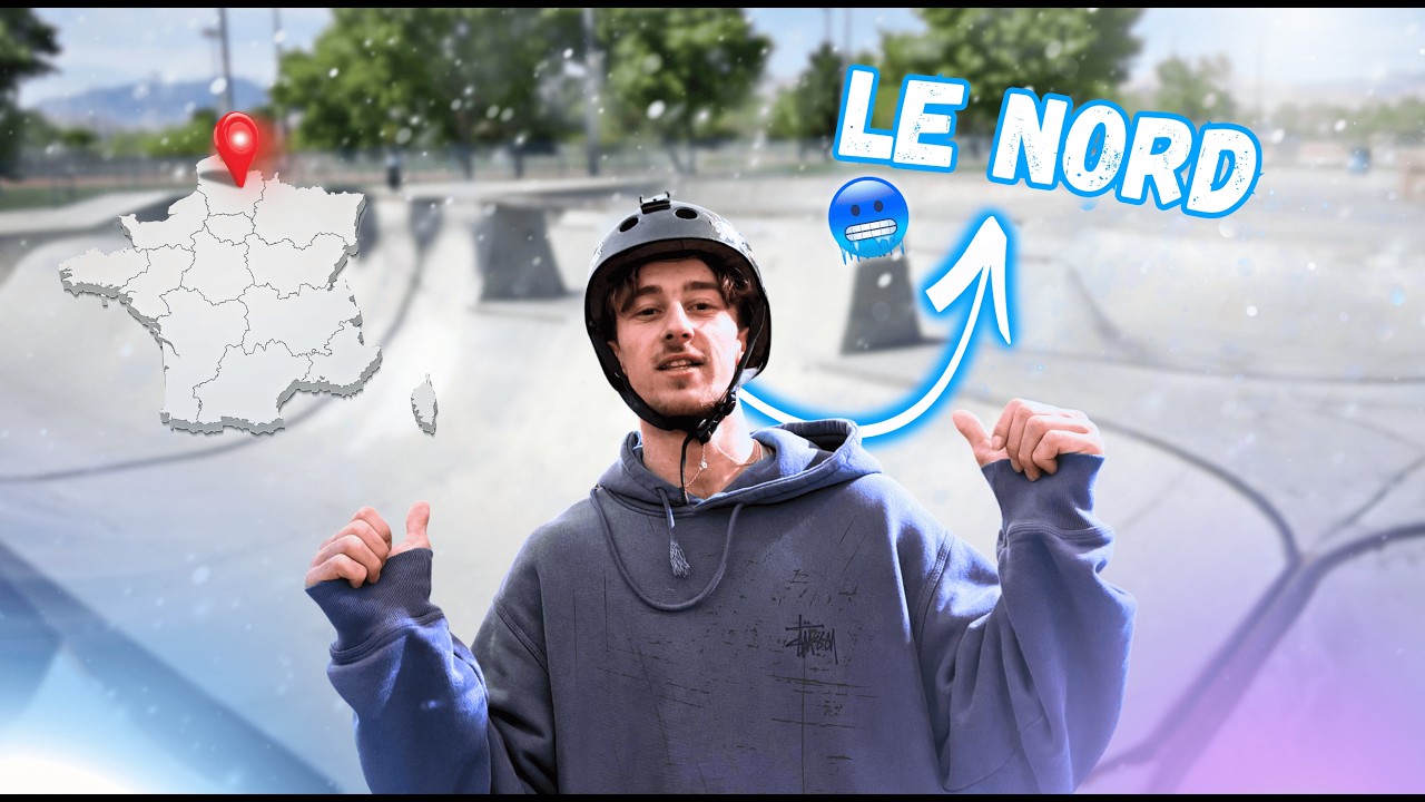 Je découvre le Nord de la France ! 🇫🇷❄️ (Rider sous 0°...)