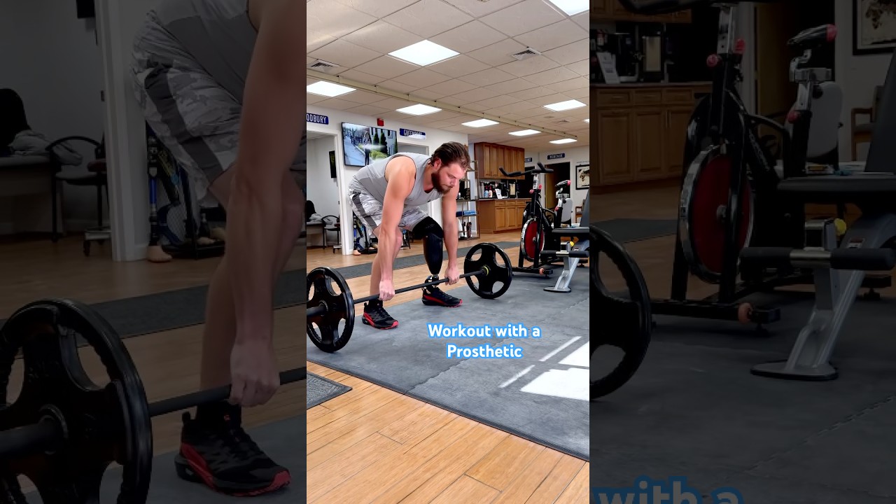 Exercise with a Prosthetic Leg | Nate Below Knee Amputee
