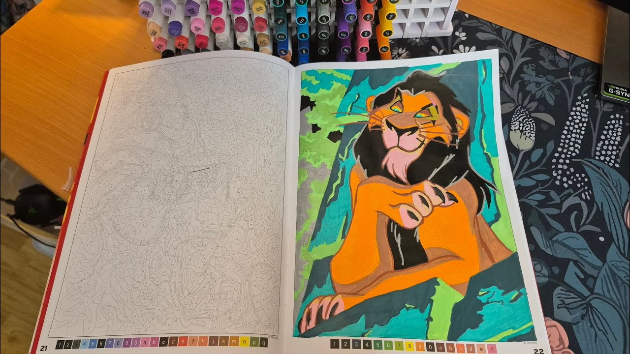 ASMR- Coloring Scar