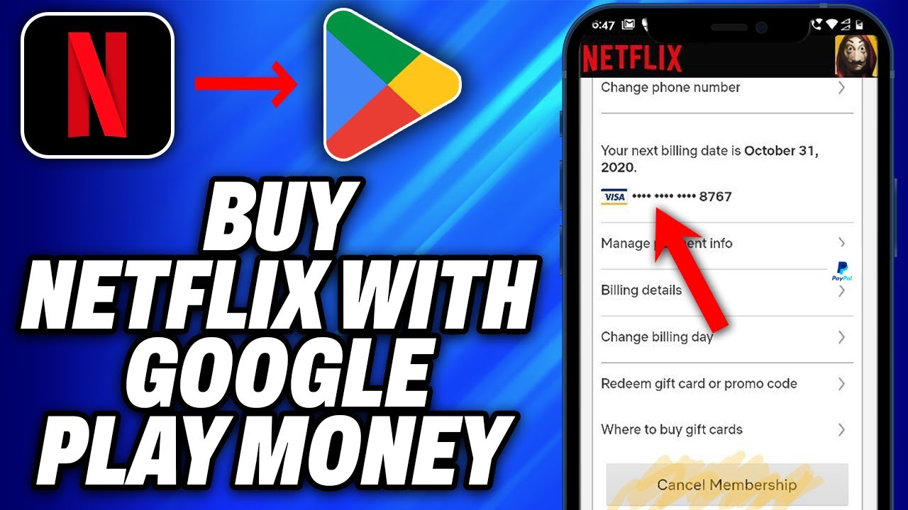 How To Buy Netflix with Google Play Money - Easy Fix