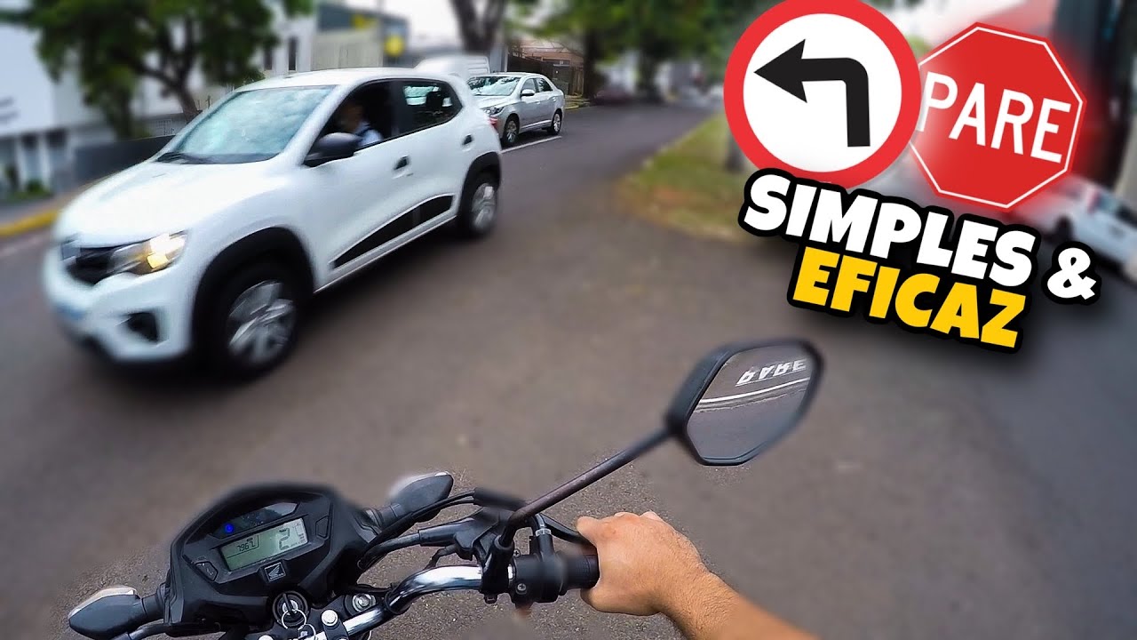DICAS COMO CONVERSÃO NO CRUZAMENTO DE MOTO