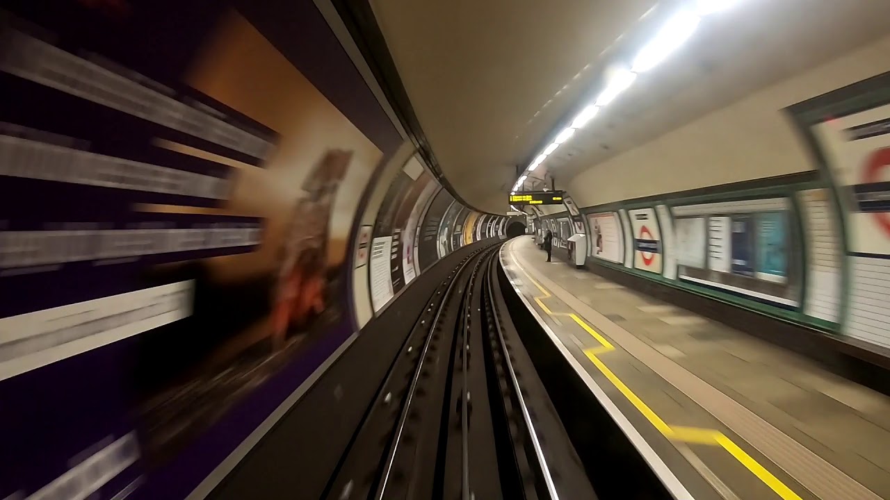 Cab Ride Northern Line Morden to Kennington
