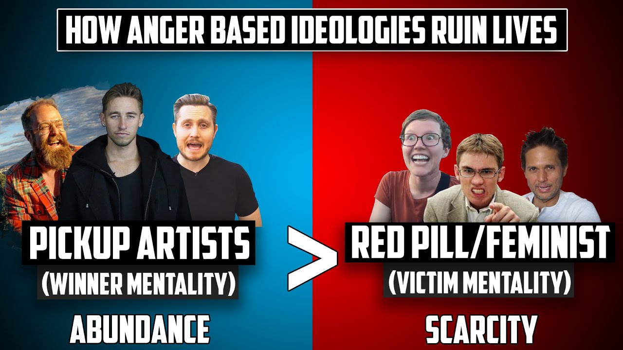 How Anger Based Ideologies Ruin Lives (How The Seduction Community Is A Good Thing)