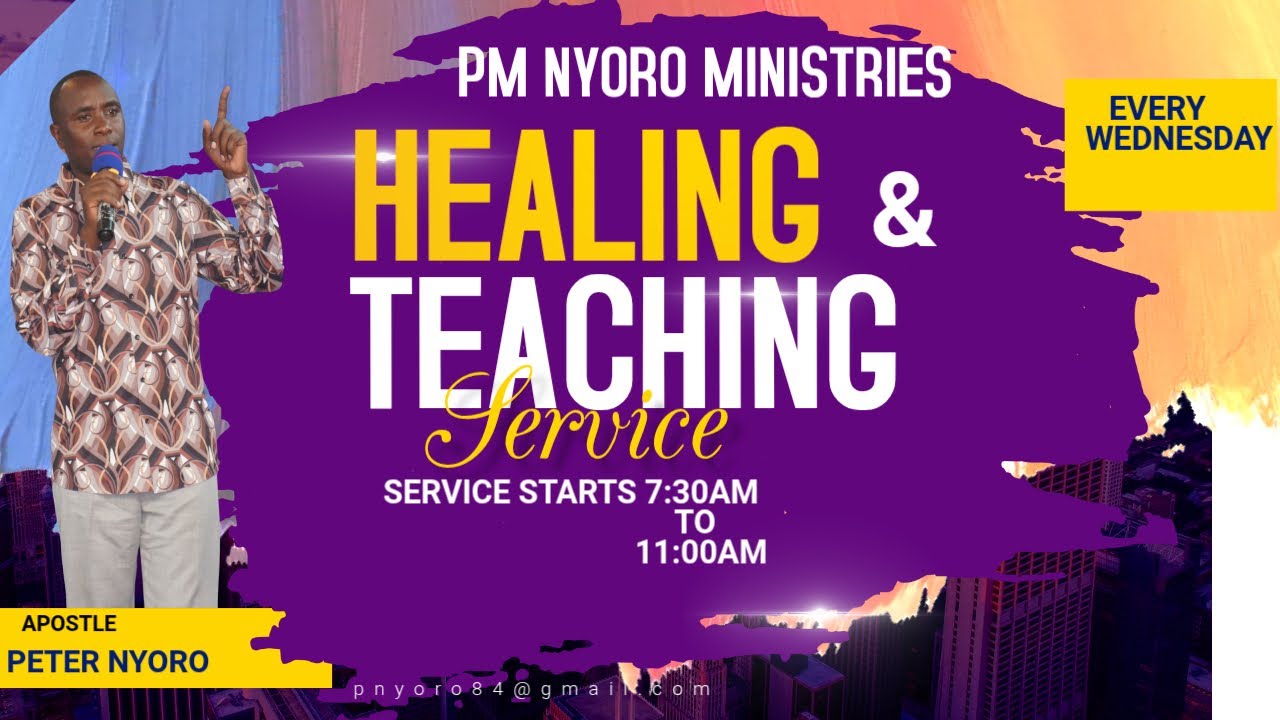 WEDNESDAY Service: HEALING, TEACHING AND DELIVERANCE