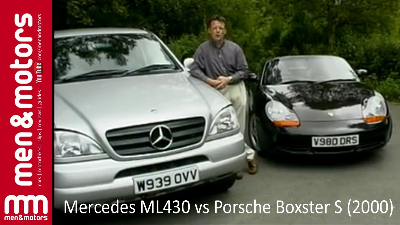 Mercedes ML430 vs Porsche Boxster S (2000)