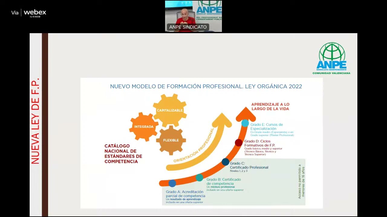 ANPE VALENCIA: LOMLOE, DEL CURRÍCULO A LA PROGRAMACIÓN DE AULA LOMLOE -  CICLOS FORMATIVOS